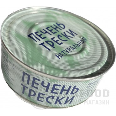 Печень трески натуральная Морская  купить в Москве с доставкой