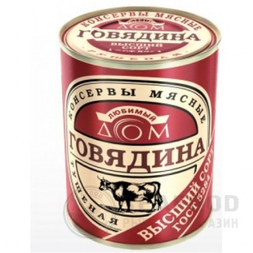Говядина тушеная в/с купить в Москве с доставкой