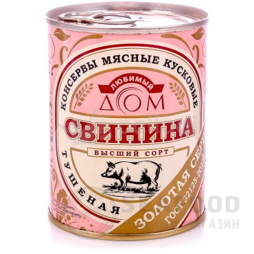 Свинина тушеная в/с купить в Москве с доставкой
